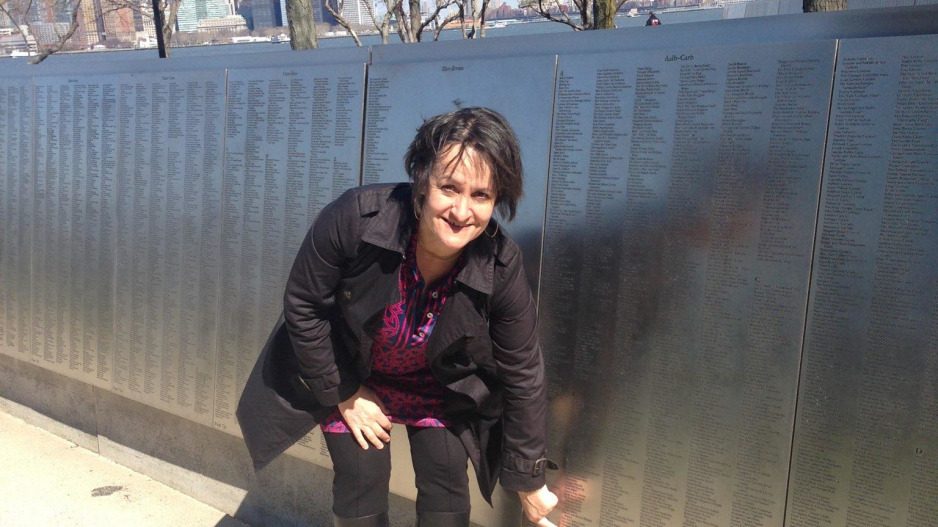 Katjana at The American Immigrant Wall of Honor, Ellis Island Katjana at The American Immigrant Wall of Honor, Ellis Island